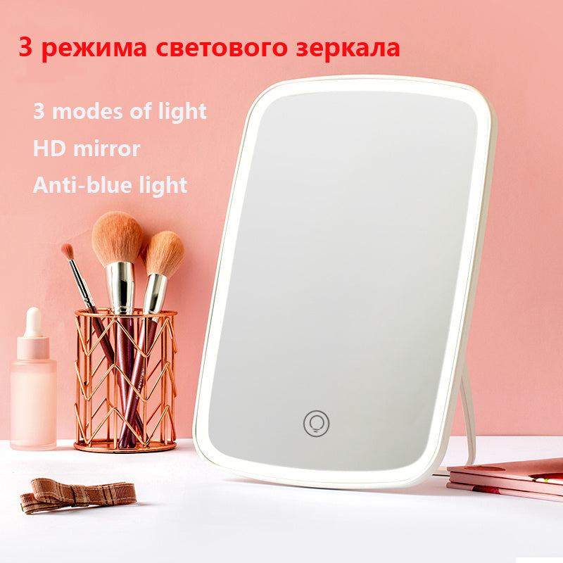 Portable Desktop Ladies Makeup Light Mirrors