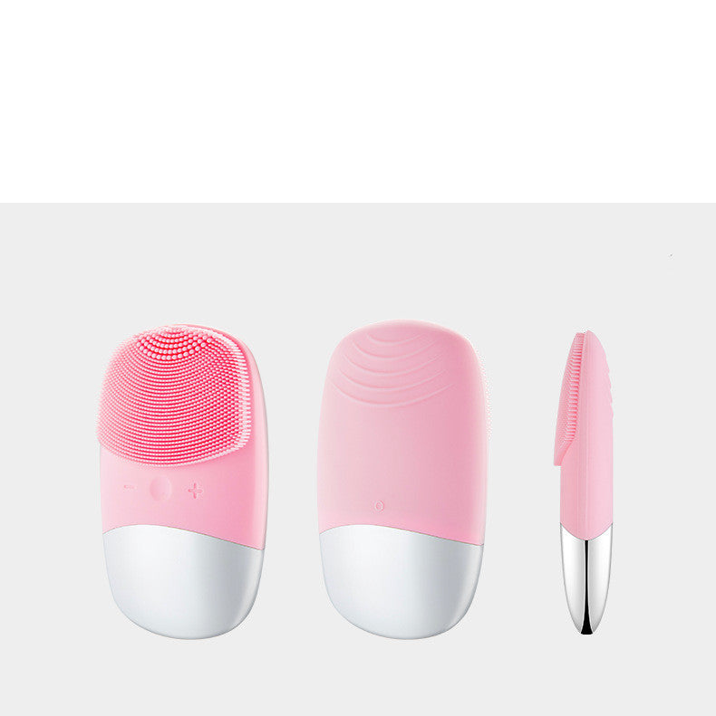 Mini Silicone Electric Face Cleansing Brush