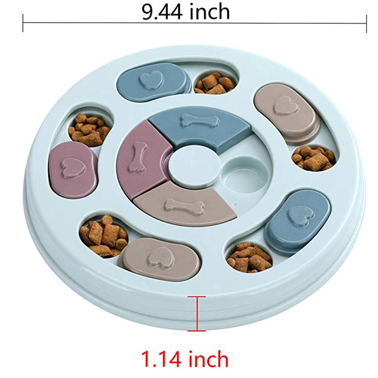 Pets Puzzle Feeding Bowls