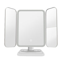 Trifold Makeup Mirror With LED 68 Light