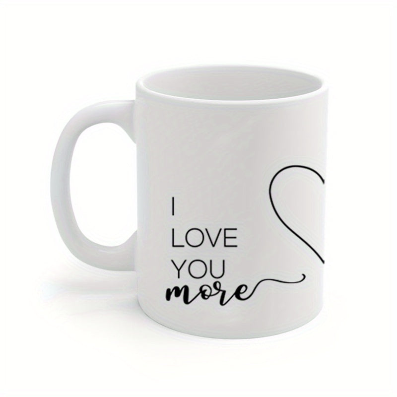 I Love You More & Most Couple Mugs