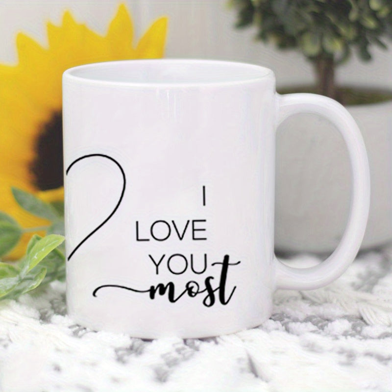 I Love You More & Most Couple Mugs