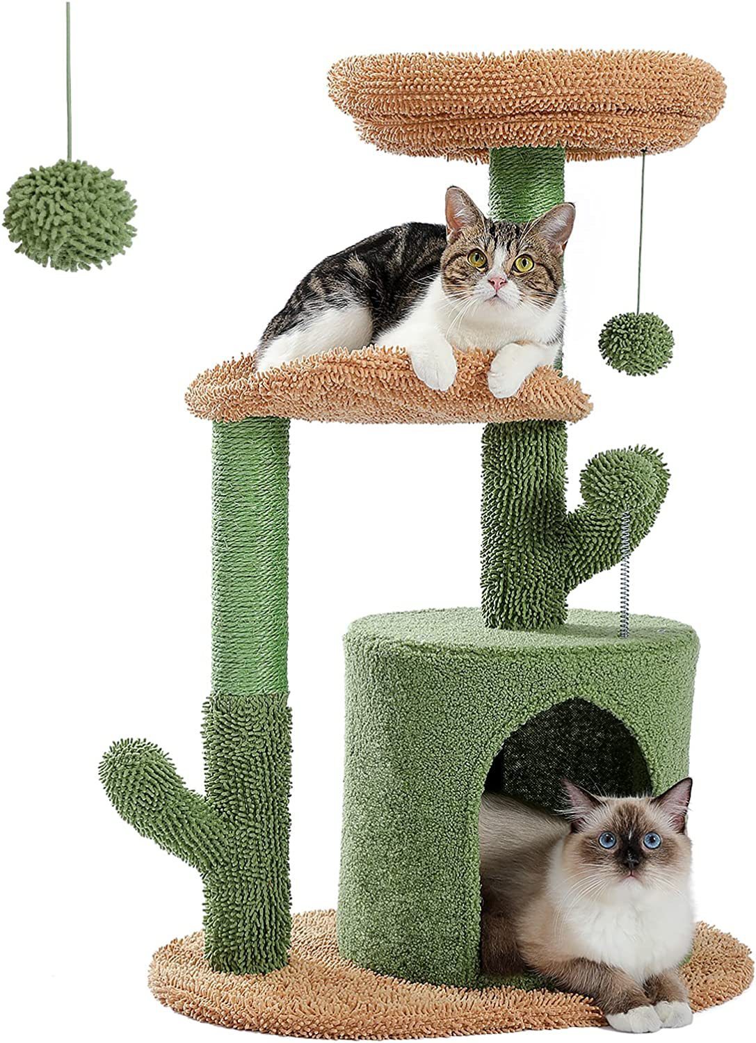 32-inch Cactus Cat Climbing Frame