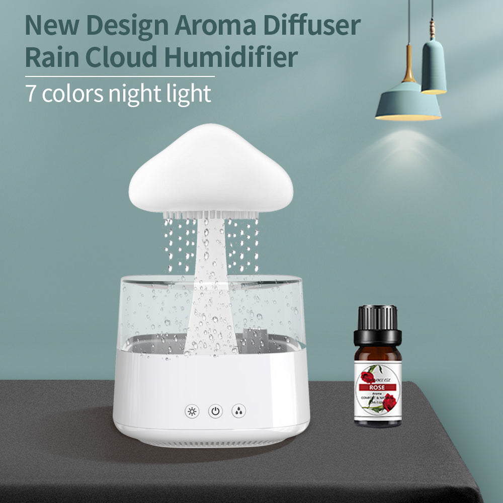 MushroomMist™  |  Rain Water Drop Humidifier