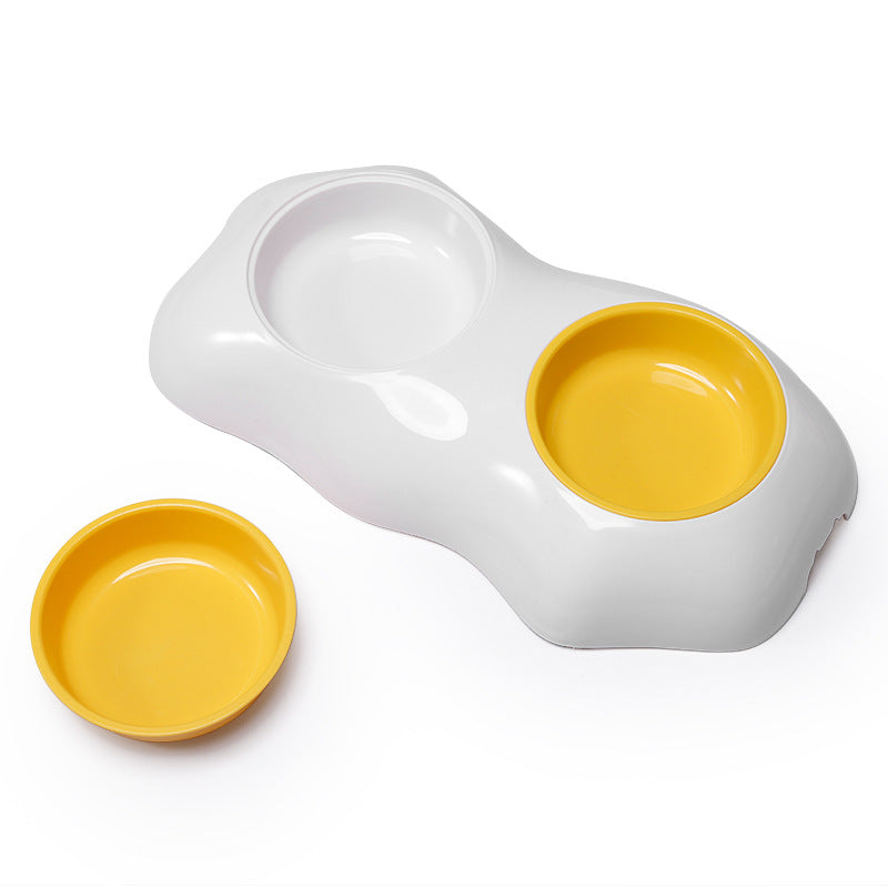 Egg-shaped Pet Bowl Drinking Water