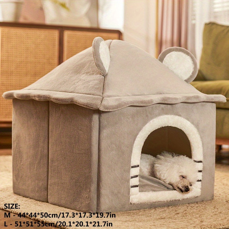 Warm Insulated Indoor Dog House