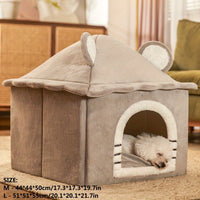 Warm Insulated Indoor Dog House