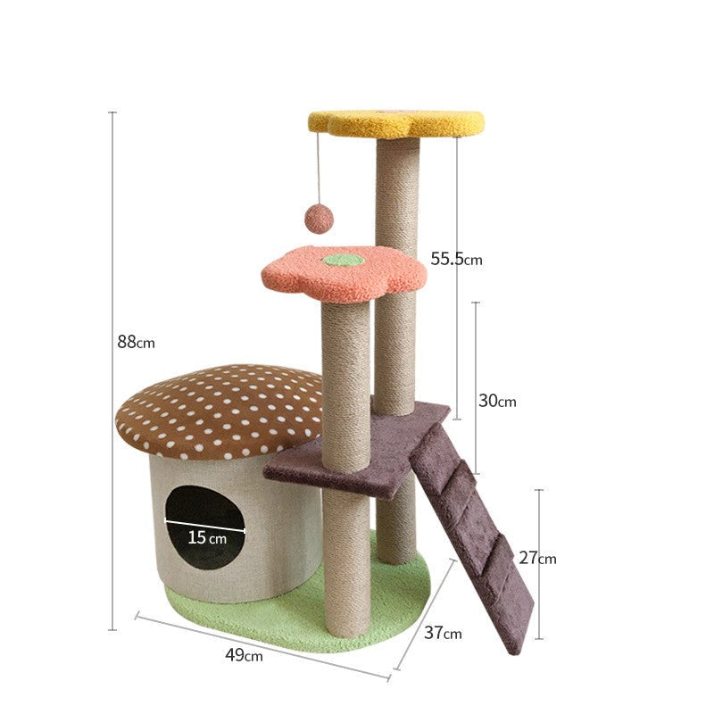 Multi-layer Large Cat Climbing Frame