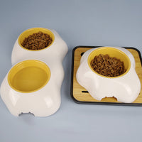 Egg-shaped Pet Bowl Drinking Water