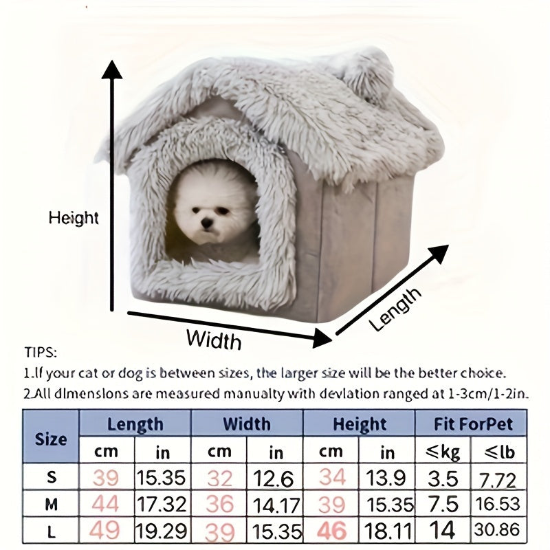 Warm & Secure Detachable Cat Coop