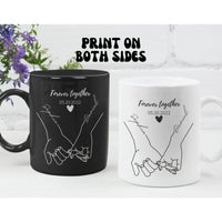 Personalized Valentine's Day Couple Mug