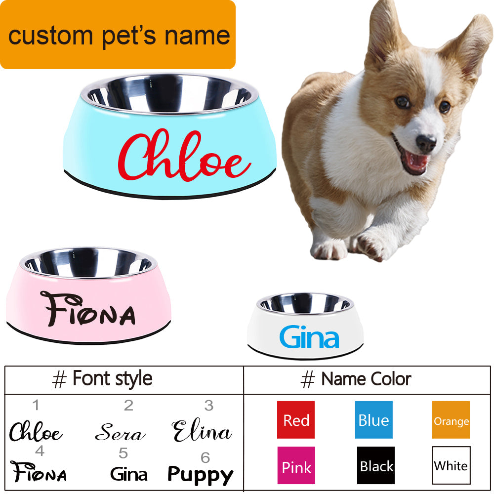 Pet Bowls Large Stainless Steel Food Bowls