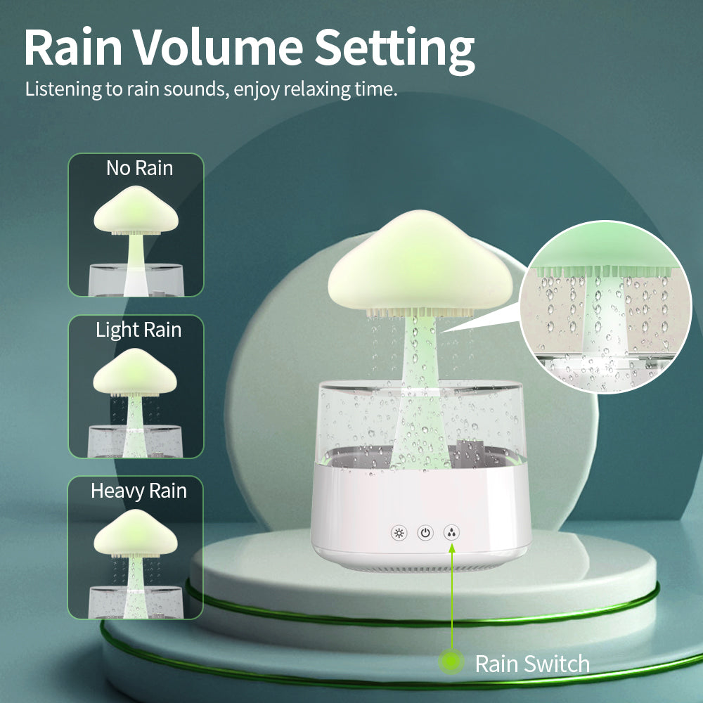 MushroomMist™  |  Rain Water Drop Humidifier