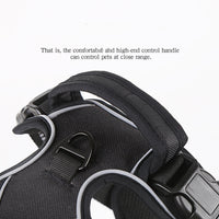 No Pull Breathable Reflective Pet Harness Vest