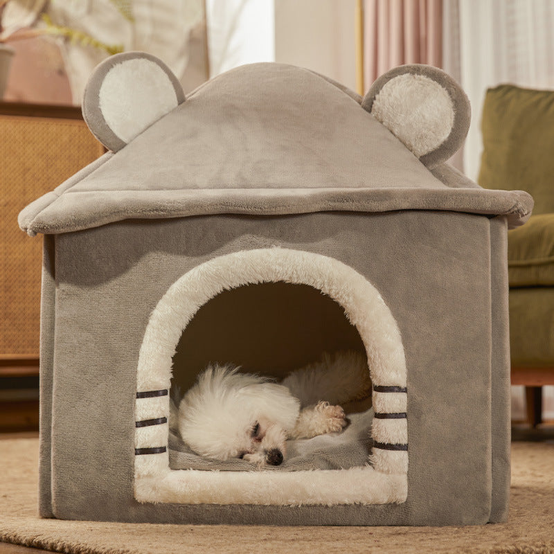 Warm Insulated Indoor Dog House